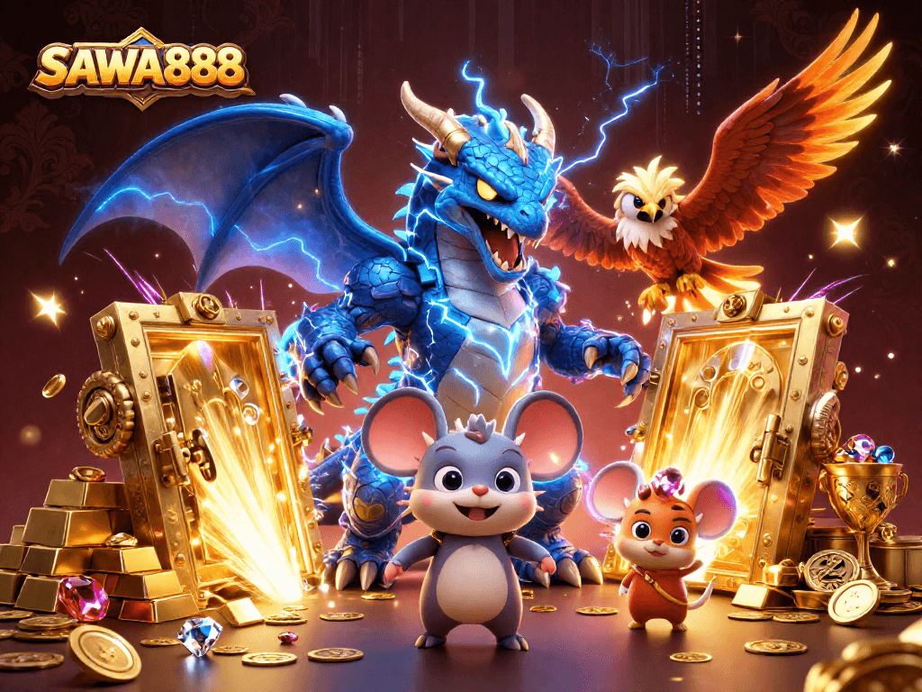 Experience the thrill of SAWA888 with immersive slots and rich rewards!