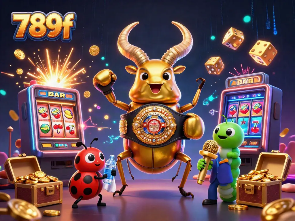 Experience exciting gameplay with 789f, featuring a dazzling casino scene with vibrant colors and dynamic action.