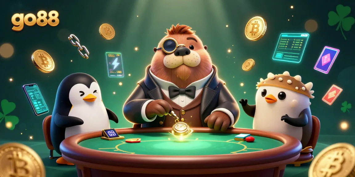 Experience the thrill of go 88 with vibrant casino action and underwater poker face-offs.