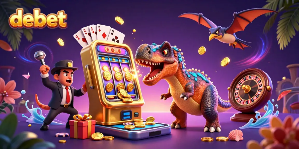 Enjoy thrilling moments at debet as a pachycephalosaurus hits a jackpot, engaging in exciting casino action.