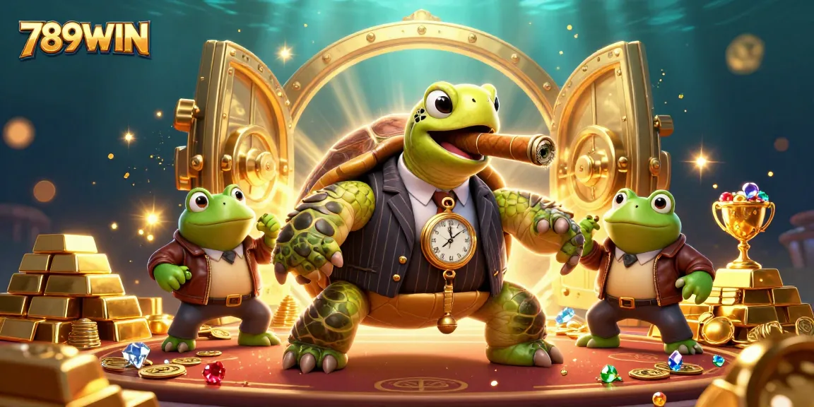 Experience thrilling gameplay at 789WIN with vibrant casino characters and rich treasures.