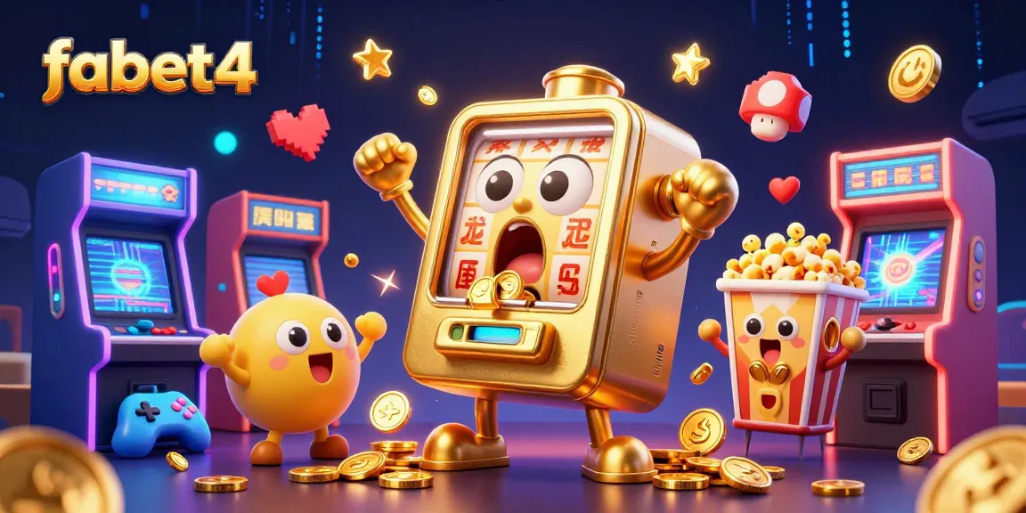 Grab your winnings with fabet4’s thrilling golden slot machine jackpot scene!