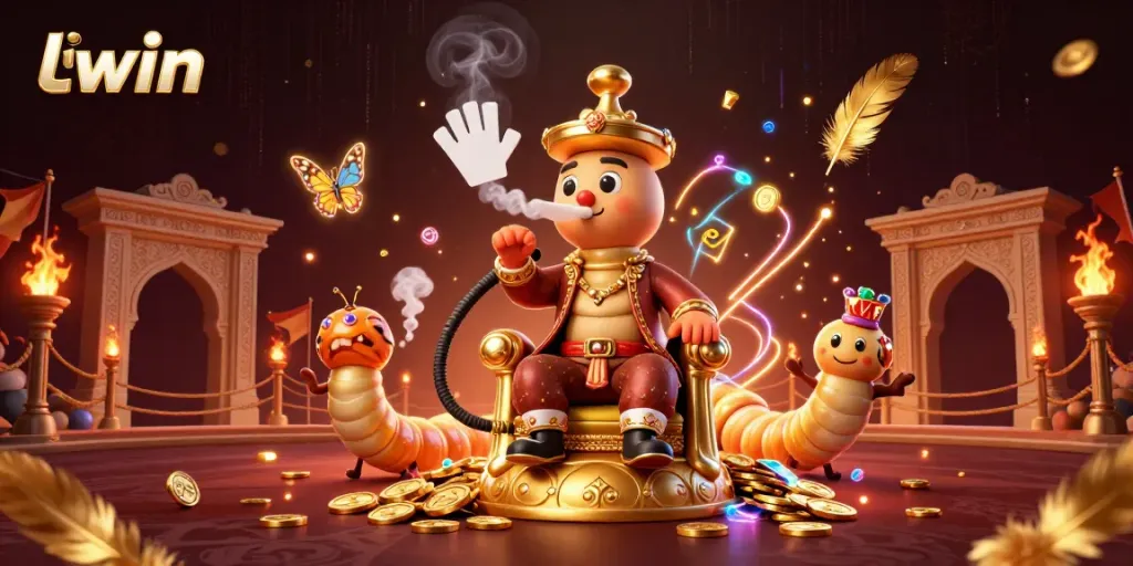 Experience dynamic gaming with llwin's enchanting casino illustration featuring colorful characters and rich elements.