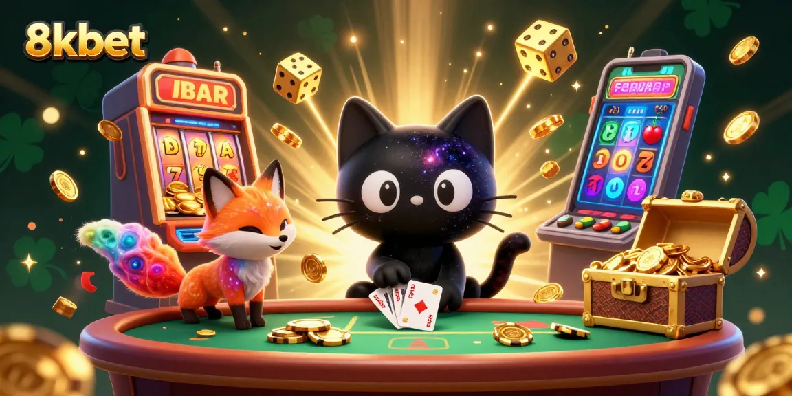 Engage in thrilling gameplay with 8xbet at the cosmic casino featuring vibrant characters and dynamic gaming elements.