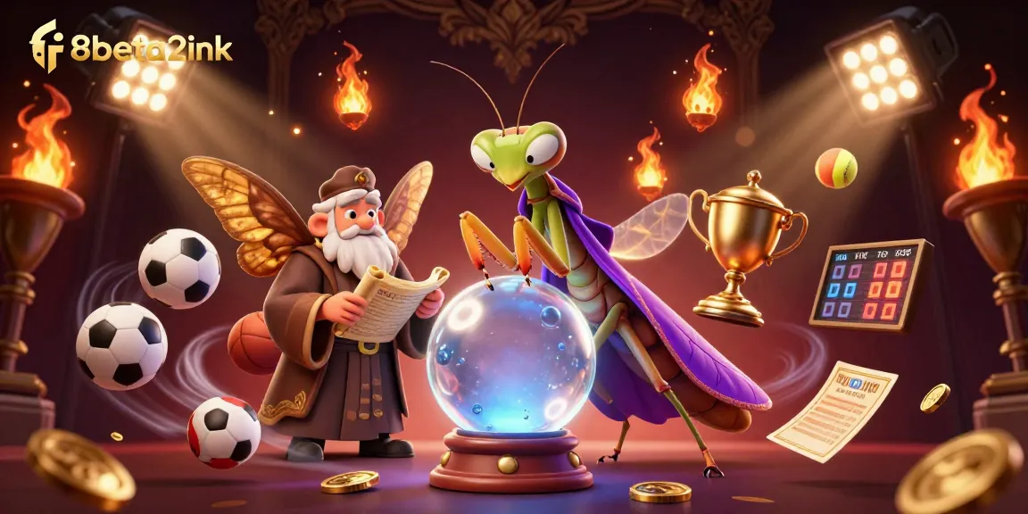 Experience the thrill of winning with f8beta2ink in this vibrant cartoon gambling scene.