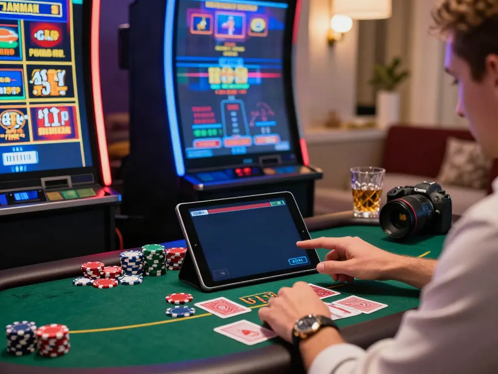 Engaging with non GamStop casinos UK through live dealer gaming experience.