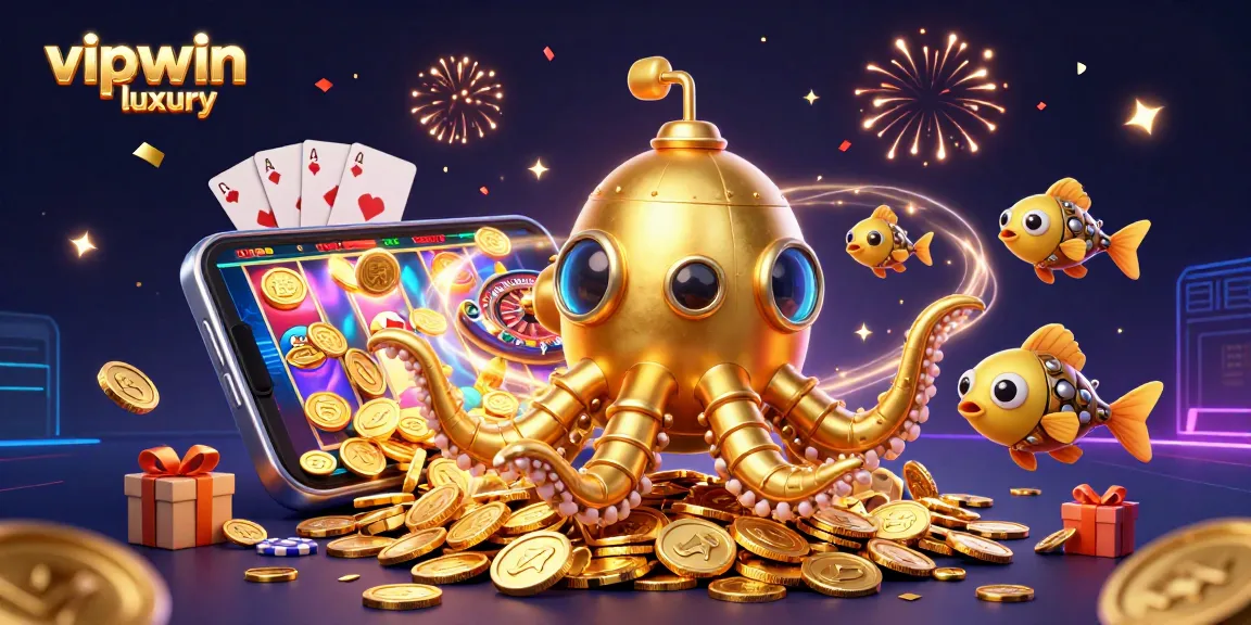 Experience the thrill of winning at vipwin luxury with vibrant slot games and golden treasures!