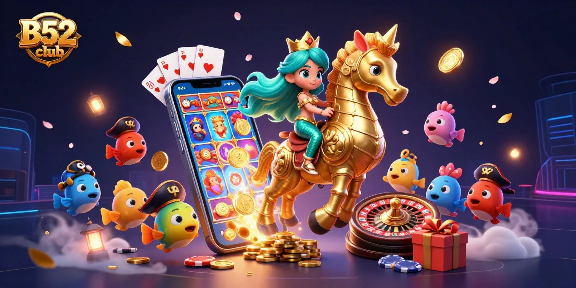 Experience thrilling wins at B52club with our vibrant gaming scene filled with exciting loot and action!