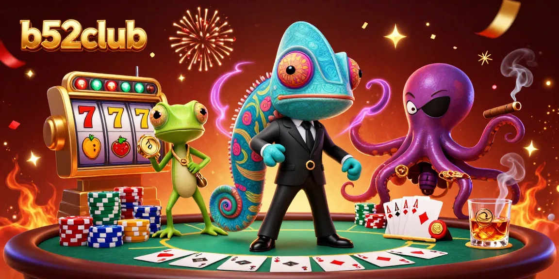 B52club slots and games come alive with vibrant characters and excitement.
