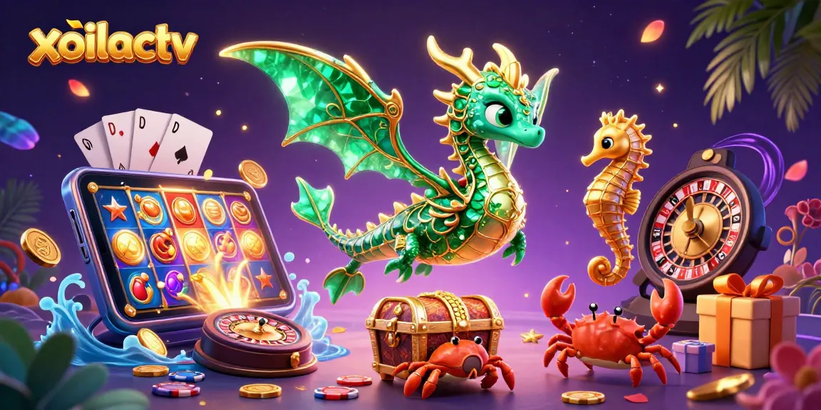 Experience the vibrant world of gambling with xoilactv through dazzling slot games and interactive elements.