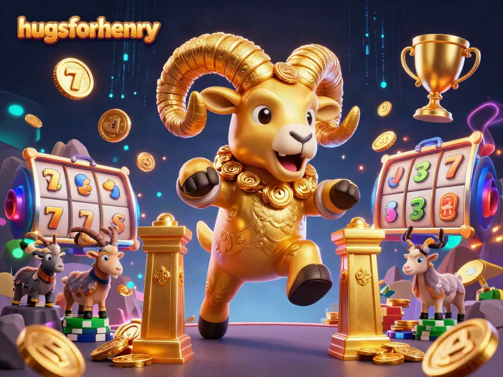 Engage with the excitement at hugsforhenry’s vibrant casino scene featuring a golden ram and thrilling slot elements.
