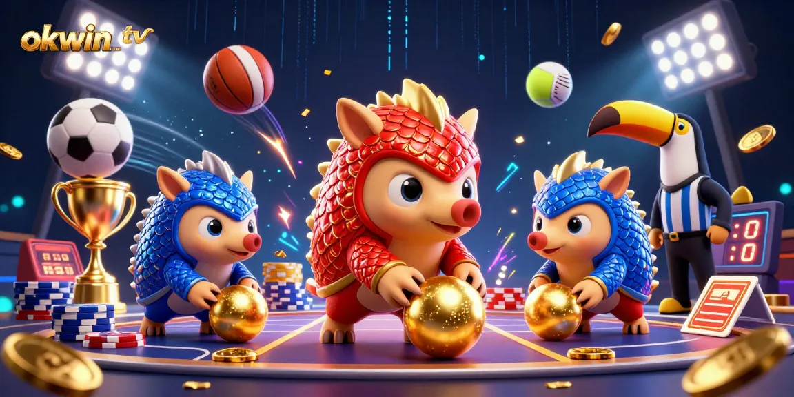 Watch the exciting clash of pangolins in the ultimate okwin tv gaming showdown!