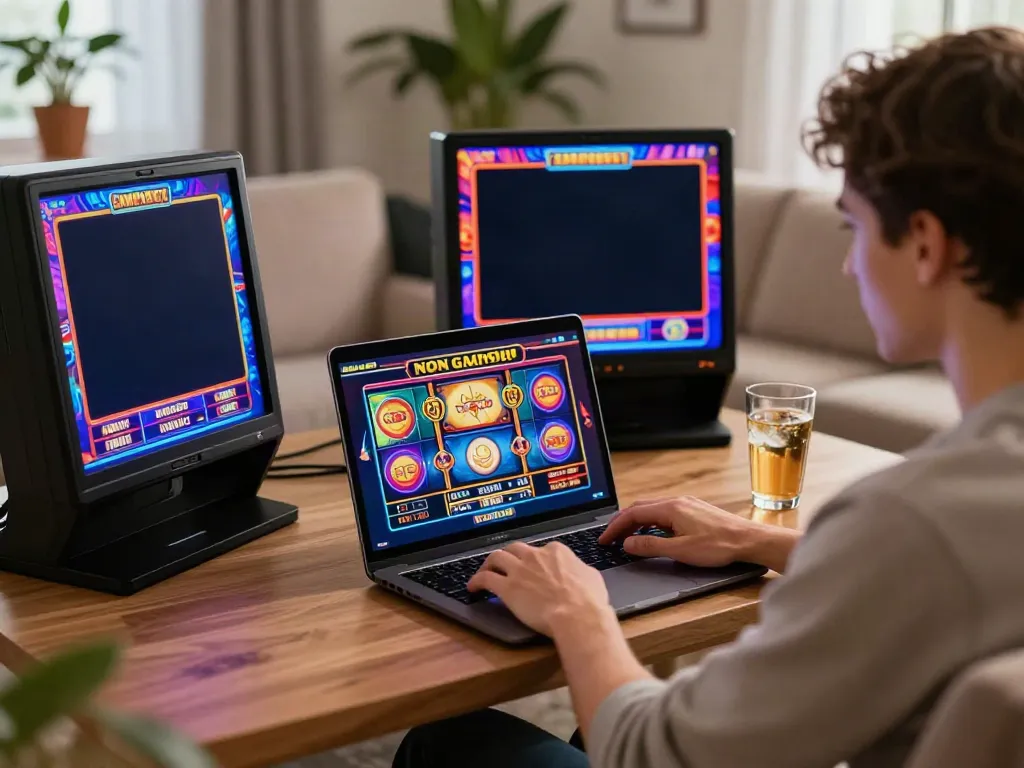 Enjoying non gamstop casinos UK experience with vibrant games and cozy atmosphere.