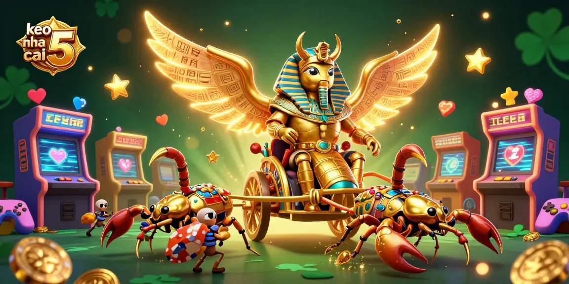 Bet big with keo nha cai 5 using vivid characters and gambling elements in this dynamic casino scene.